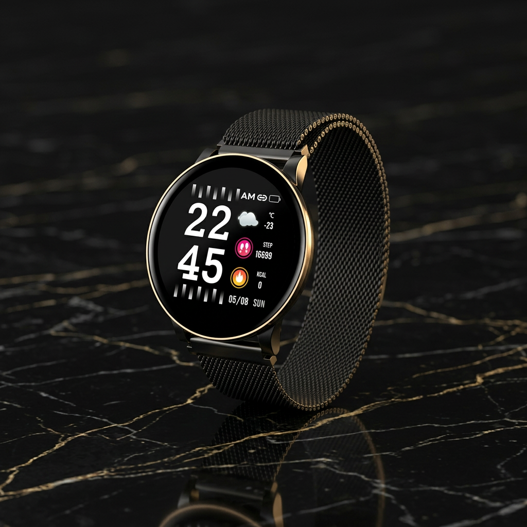 RunFit Pro Smartwatch – Bluetooth Activity Tracker with HD Touchscreen