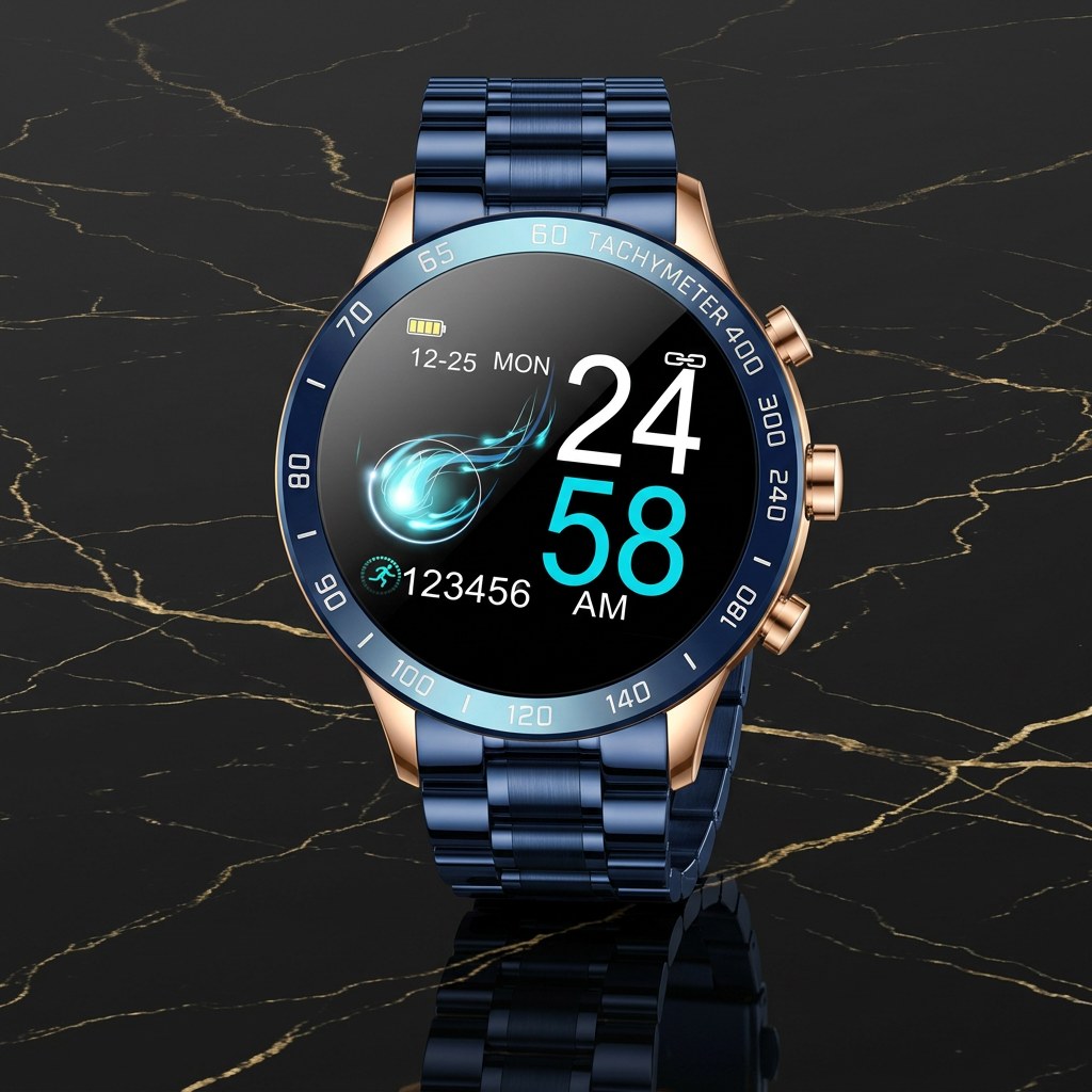EliteFit Pro Smartwatch – Heart Rate, Sleep & Multi-Sport Tracker