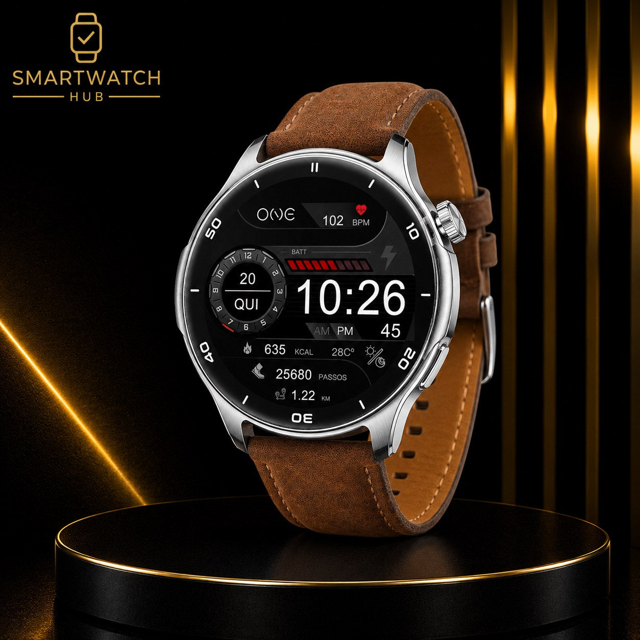 ONE Explorer AMOLED GPS Smartwatch – Rugged Outdoor Adventure Watch