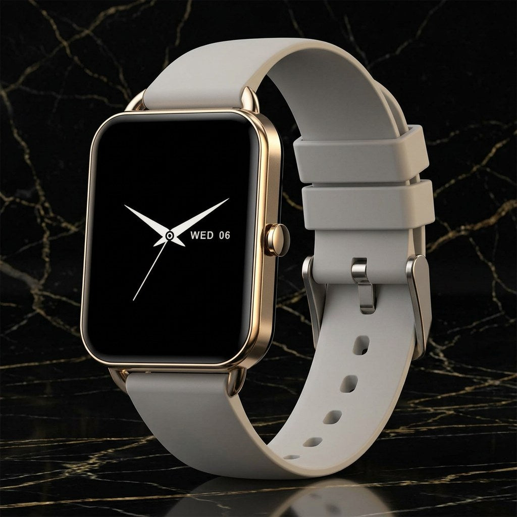 COLMI P20 Smartwatch – 1.65" AMOLED IP68 Waterproof Watch (Silver)