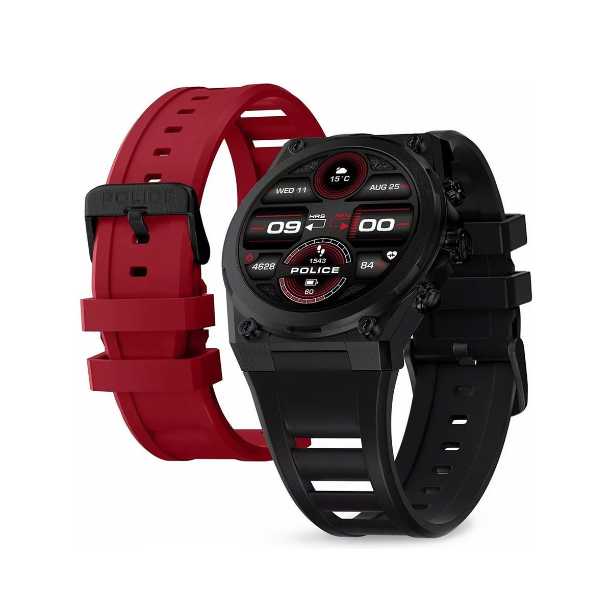 POLICE Smartwatch – Premium Bluetooth Calling Watch (PEIUN Series 32)