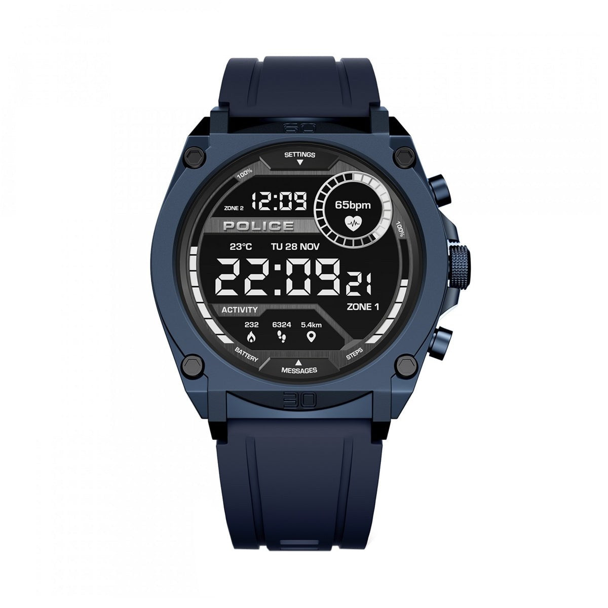 POLICE Smartwatch – Premium Bluetooth Calling Watch (PEIUN Series 103)