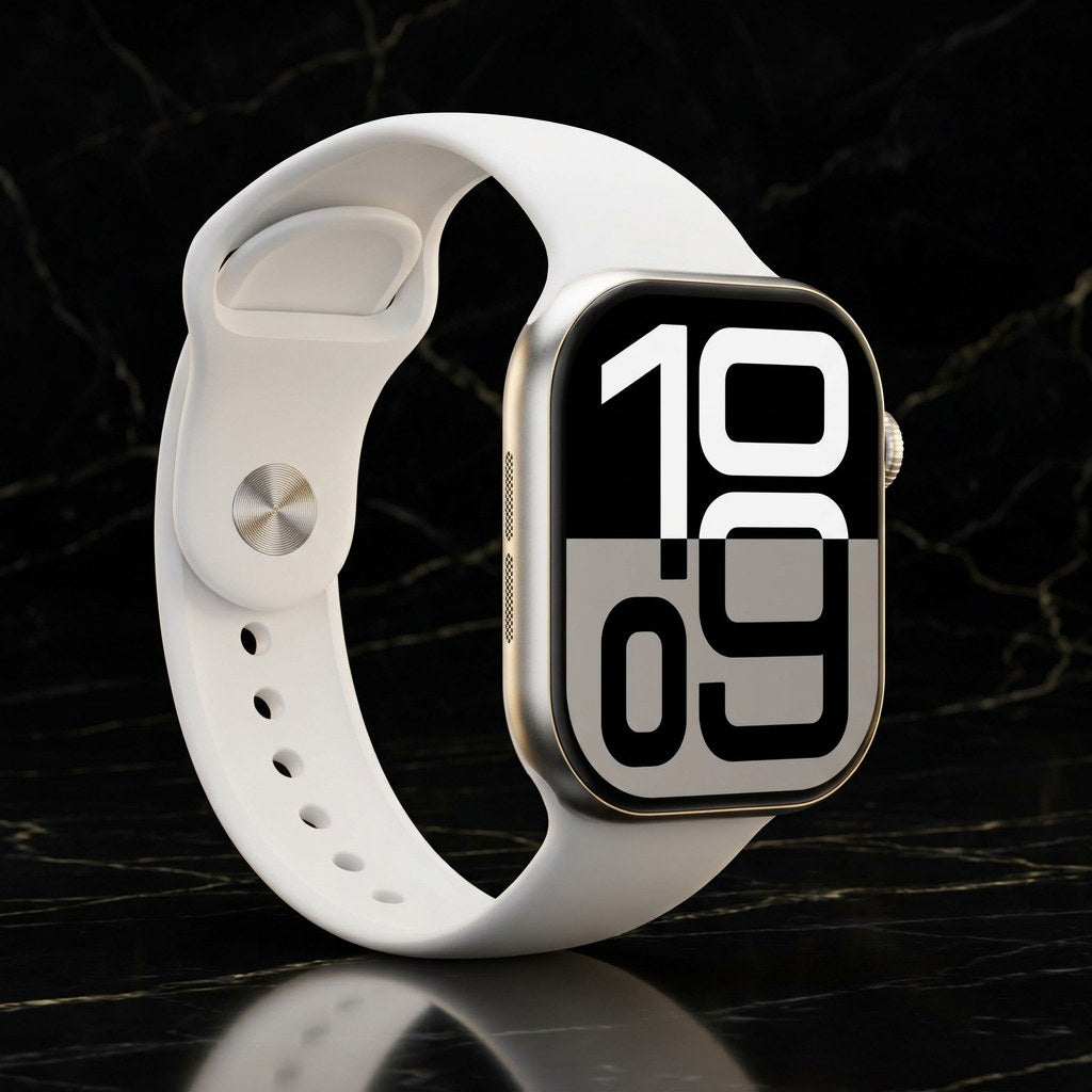 Platinet Sports Smartwatch – 1.85" Touchscreen Bluetooth Activity Tracker (Silver)