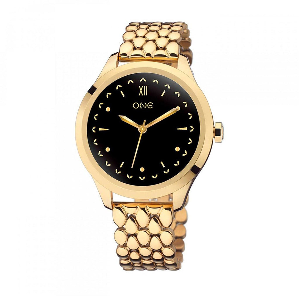 ONE Smartwatch – Bluetooth Calling & Activity Tracker (Gold Edition)