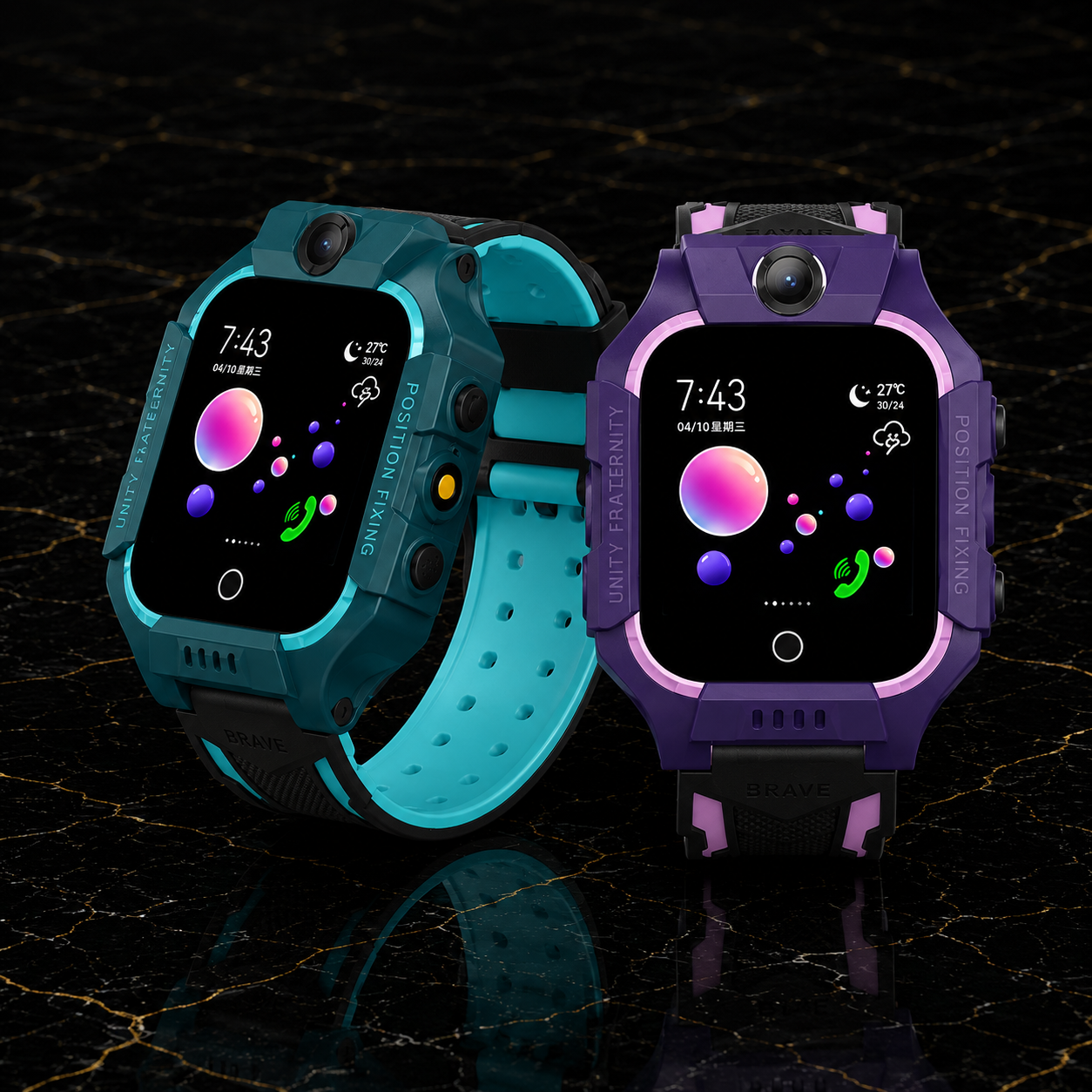 KidGuard GPS Smartwatch for Kids – Calls, SOS & Real-Time Location