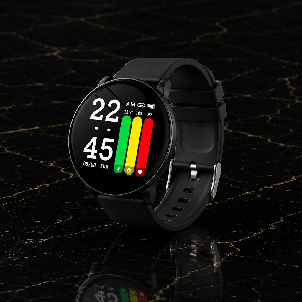 RunFit Pro Smartwatch – Bluetooth Activity Tracker with HD Touchscreen