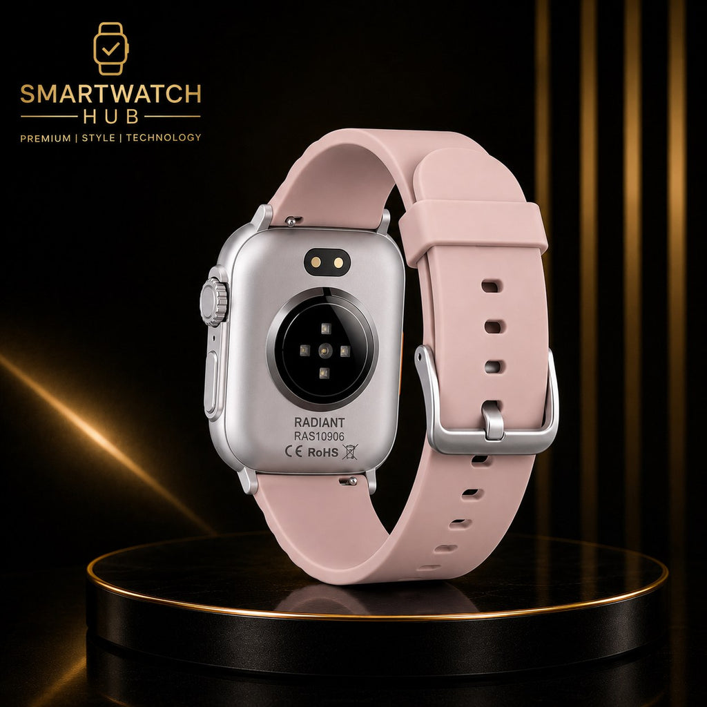 Radiant Smartwatch – Bluetooth Calling & Wellness Tracker (Voyager Edition)