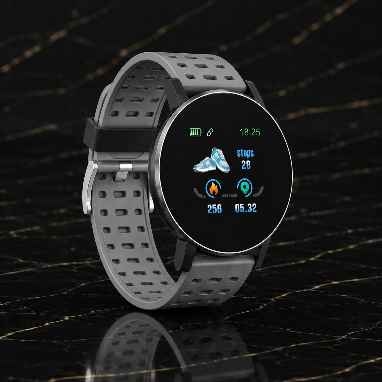 VitaTrack Pro Smartwatch – Heart Rate, Sleep & 23 Sports Modes