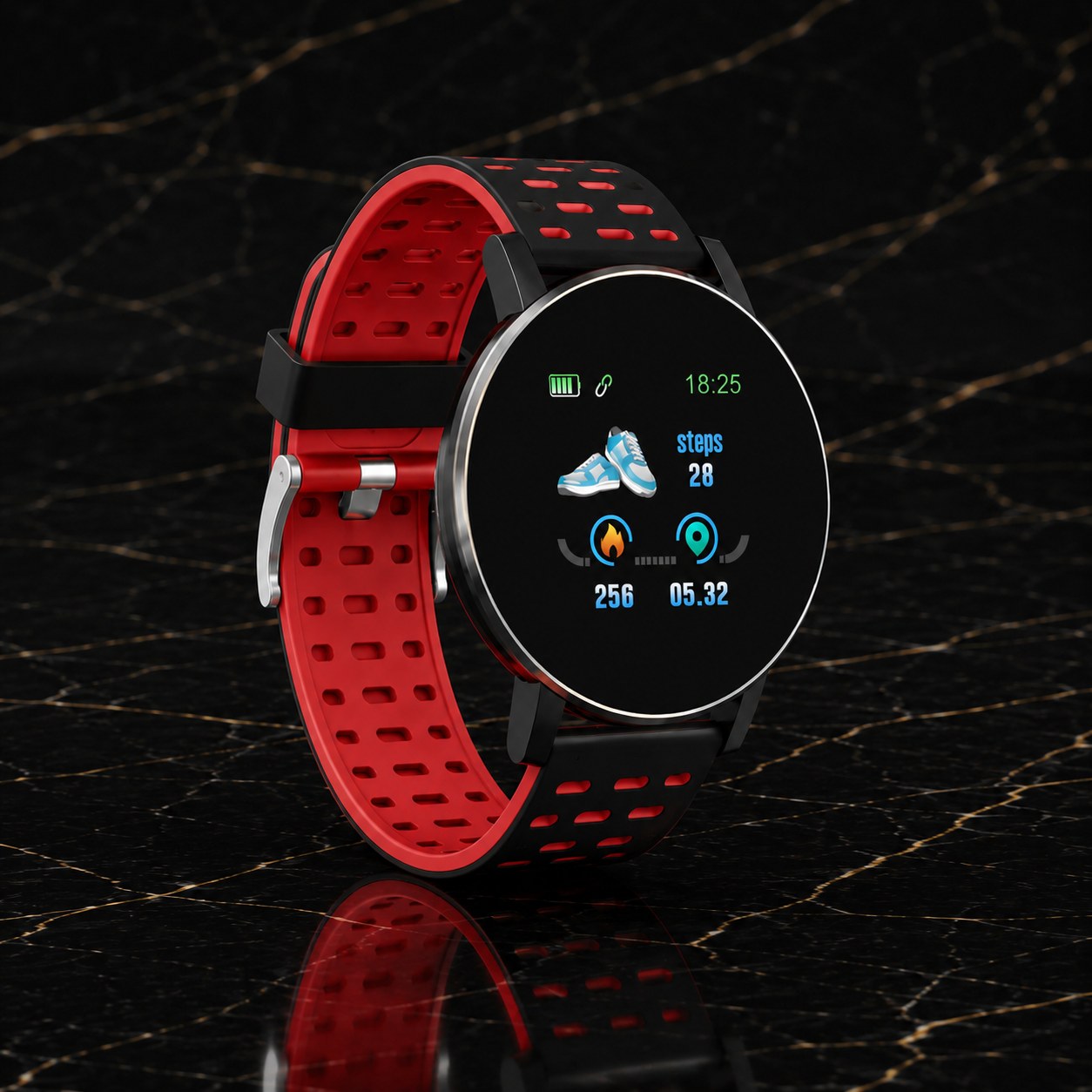 VitaTrack Pro Smartwatch – Heart Rate, Sleep & 23 Sports Modes