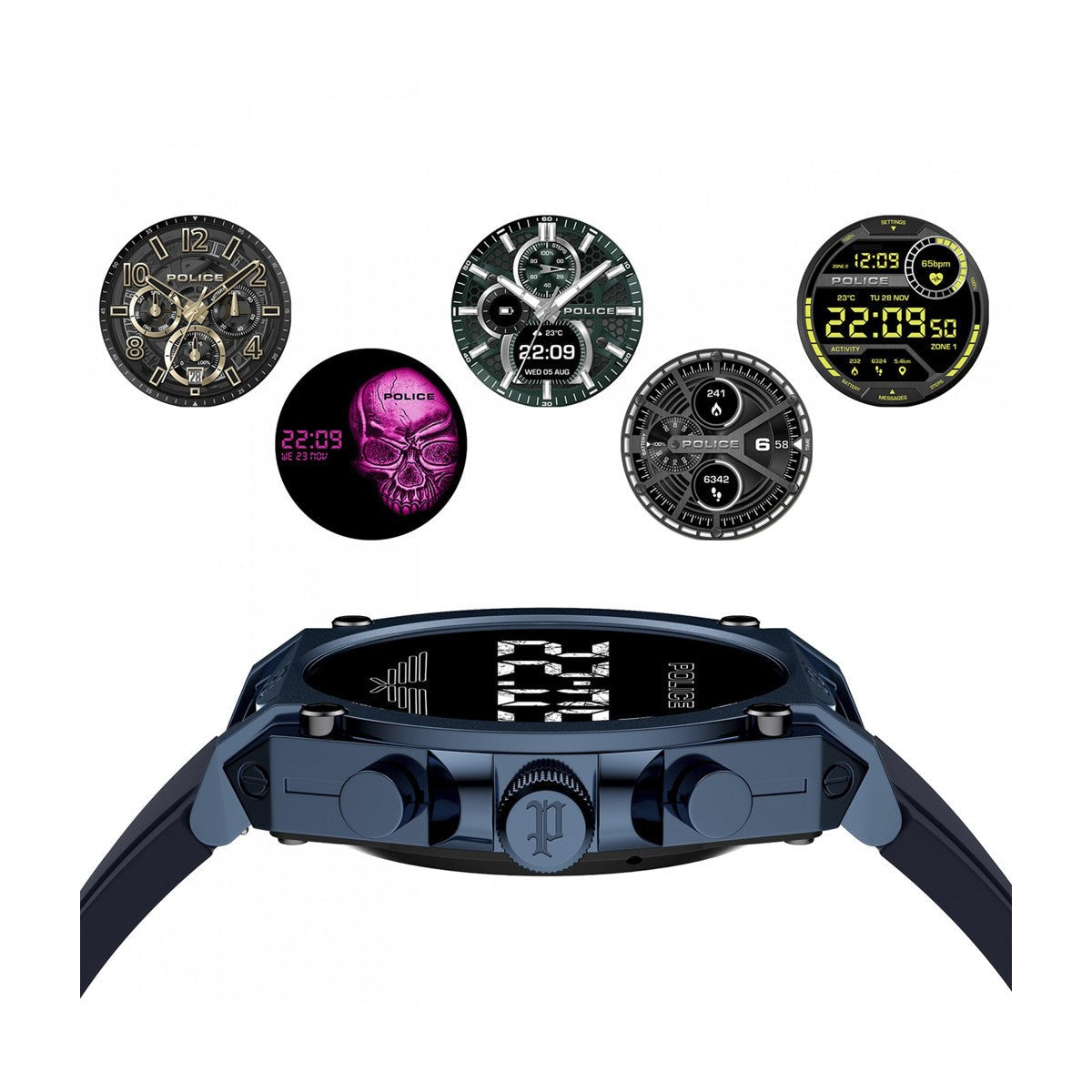 POLICE Smartwatch – Premium Bluetooth Calling Watch (PEIUN Series 103)