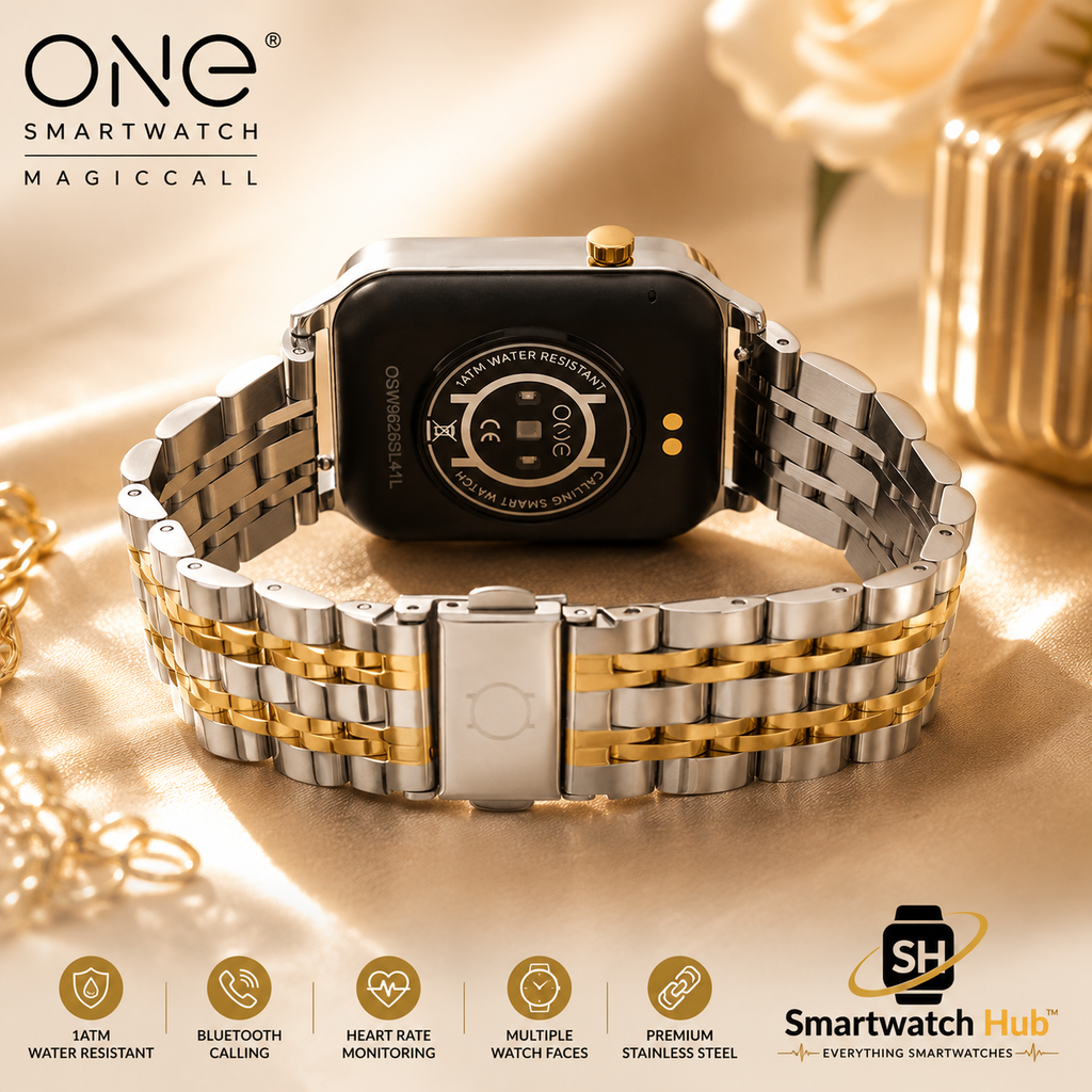 ONE MagicCall Luxury Women's Smartwatch Set – Bluetooth Calling Watch