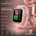 Radiant Elegance Smartwatch – Bluetooth Calling & Activity Tracker (Pink Edition)