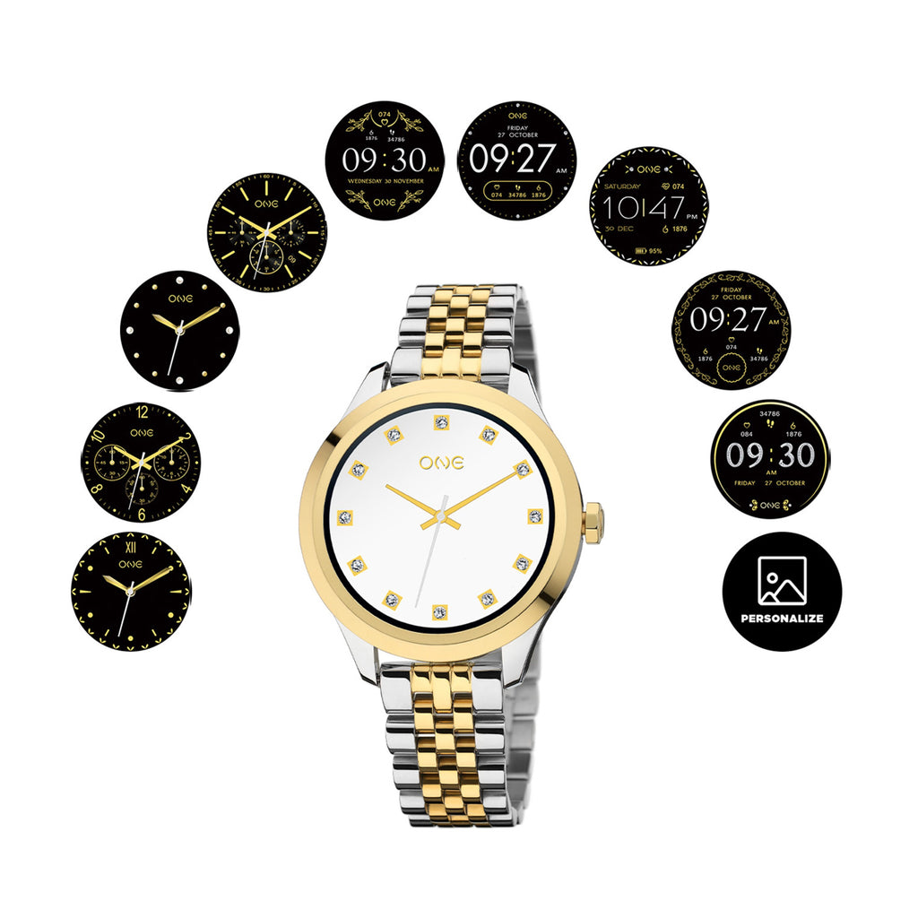 ONE Smartwatch – Bluetooth Calling & Activity Tracker (Blue Edition)