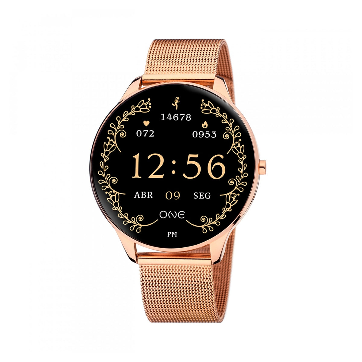 ONE Smartwatch – Bluetooth Calling & Activity Tracker (Rose Sport 4191)