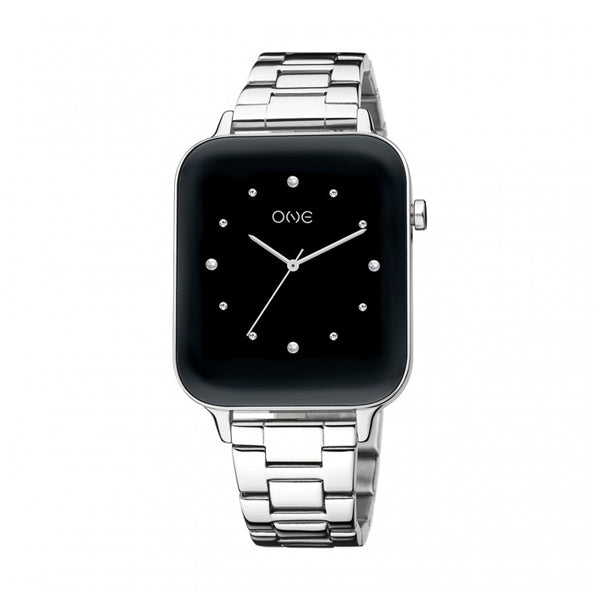 ONE Smartwatch – Premium Bluetooth Calling Watch (Silver Steel 9401)