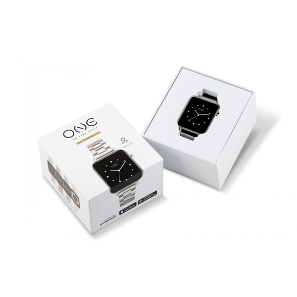 ONE Smartwatch – Premium Bluetooth Calling Watch (Silver Steel 9401)