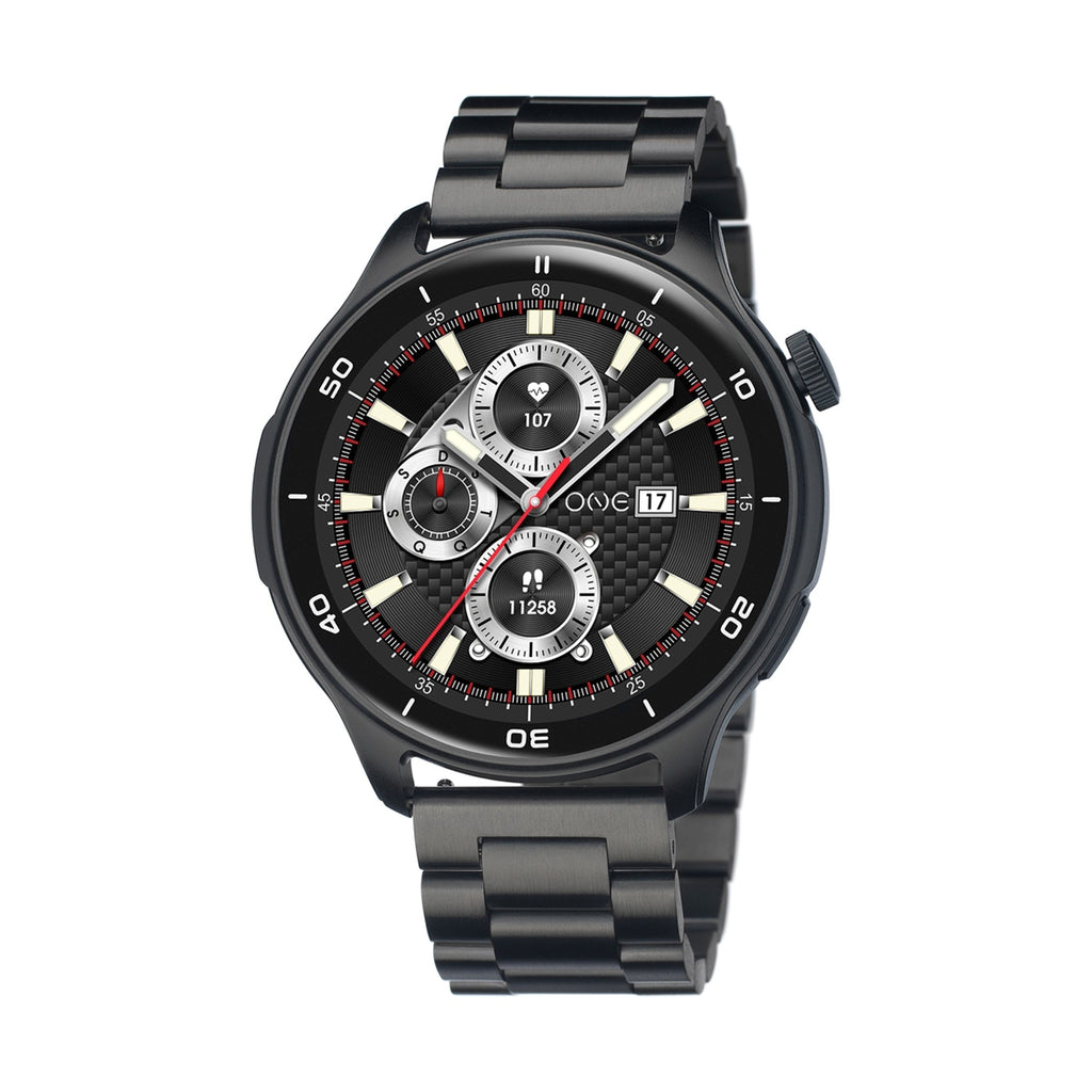 ONE Smartwatch – Large Display Bluetooth Calling Watch (Blue Edition)