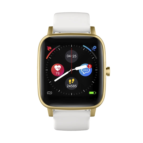 Radiant Smartwatch – Bluetooth Calling & Activity Tracker (Gold Edition 0204G)