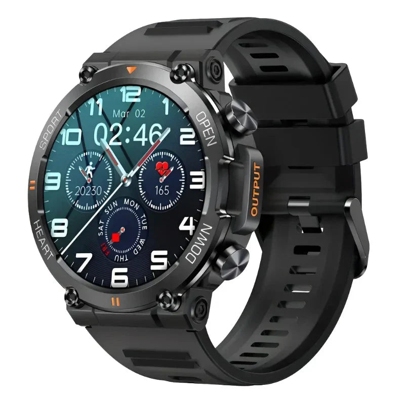 Round Smartwatch – 1.39" HD Display Bluetooth Activity Tracker